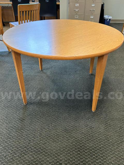 (2) Worden wooden table (heavy duty)