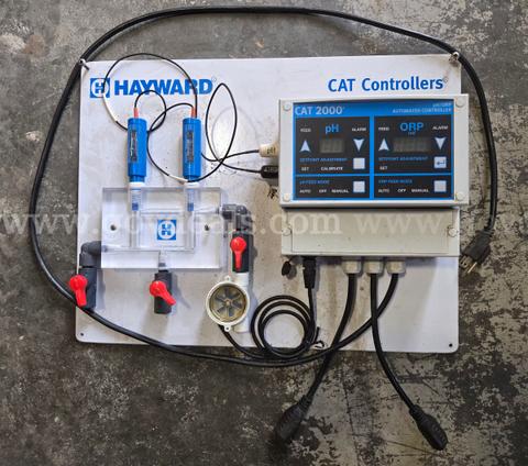 LOT of 2 Hayward CAT Controllers CAT 2000 PH/ORP