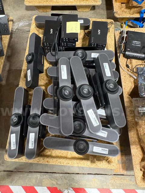 Miscellaneous lot of Logitech MeetUp Video Conferencing Cameras and APC units