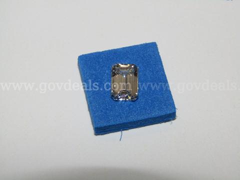 1.58 carat Emerald cut Lab Grown Diamond  w/IGI Report