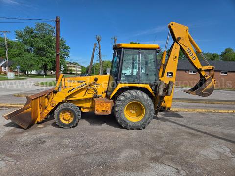 1992 JOHN DEERE 310 BACKHOE SERIAL T0310DG786001