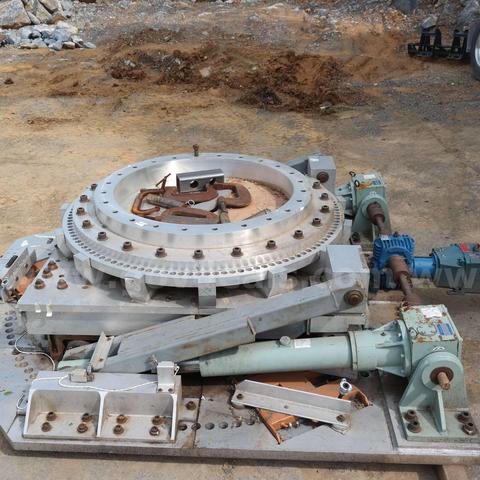 60-inch Diameter Rotary Positioner Welding Fabrication Aluminum Table