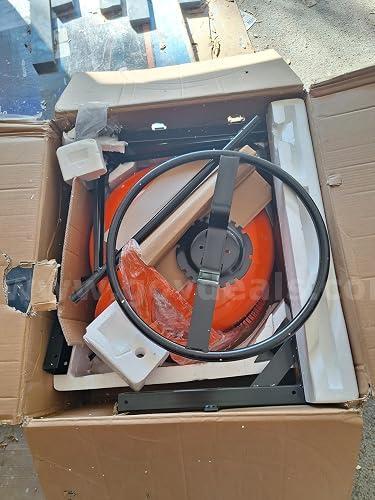 FREE SHIPPING New 4.9 Cu. Ft. Electric Cement Mixer with Stand and Wheels – 550W