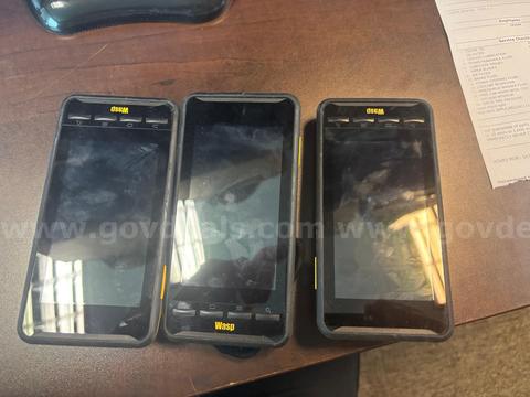 9 access point wireless 3 hand held scanners