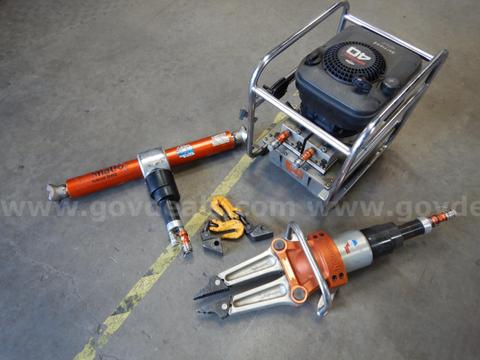 Holmatro Hydraulic Extrication Tools