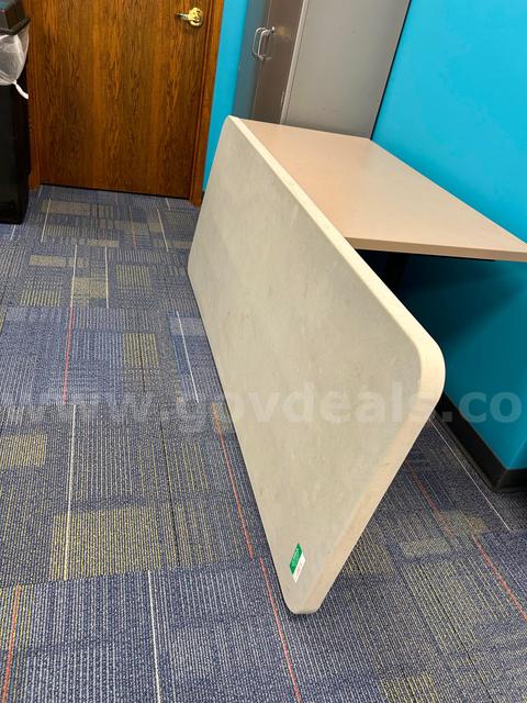 Power Desk, Whiteboard, Banquet Table and Corkboard