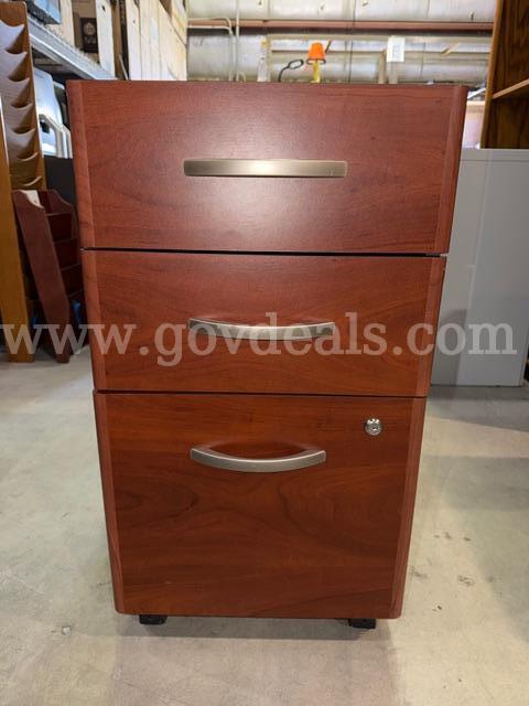 Rolling Wood Fire Cabinet