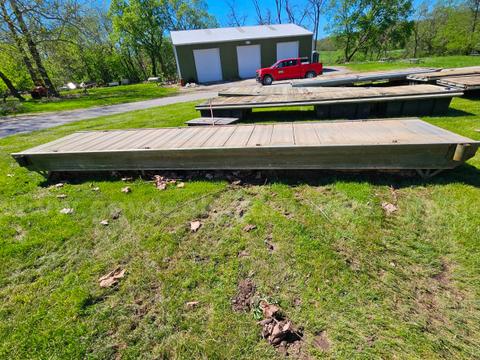 Aluminum dock