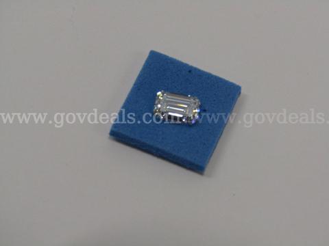 1.54 carat Emerald Cut Lab Grown Diamond w/IGI Report