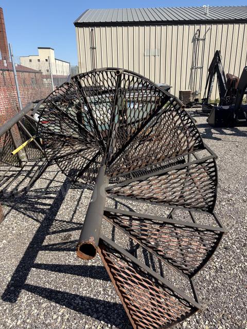 Metal Spiral Staircase