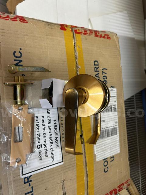 Commercial Door Lever Sets -Brass (lot of 40)