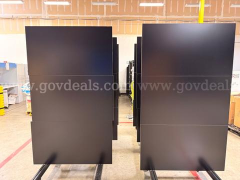 Lot of 6x NEC MultiSync X554UN 55" LCD Video Wall Displays