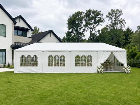 FREE SHIPPING 10x30 FT Heavy Duty Canopy Tent w/ Sidewalls Waterproof Event Shelter