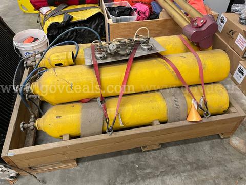 Complete confined rescue system