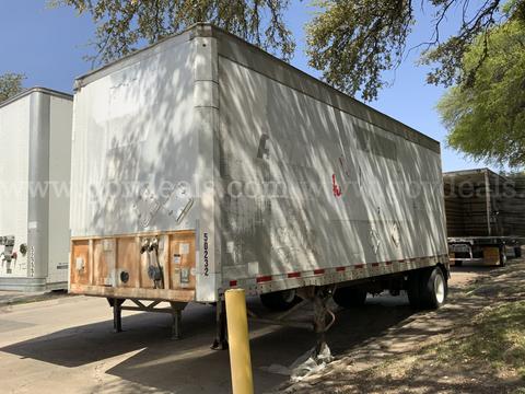 1988 Monon MA3-15-SA-28W S/A Enclosed Trailer