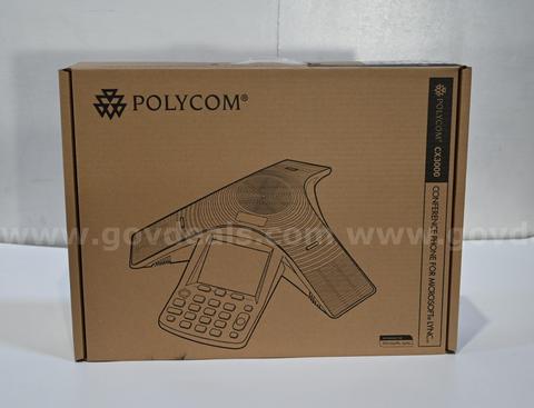 Lot of (60) NEW Polycom CX3000 IP Conference Phones