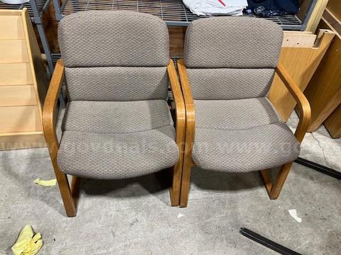 2 Grey chairs