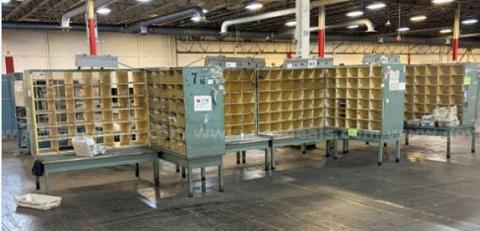 Metal Flats Case with 36 holdouts. These  8 items could make great additions to a garage to organize items.