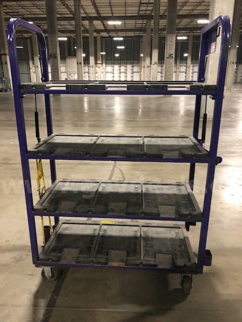 Lot of 11 metal carts