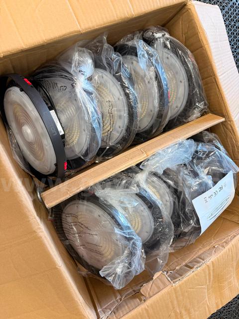 FREE SHIPPING NEW 10 Pack UFO LED High Bay Shop Lights, 150W, 5000K, 22,500 Lumens, Free Shipping