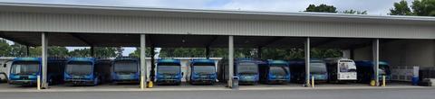 Lot of 10 Electric Proterra Buses