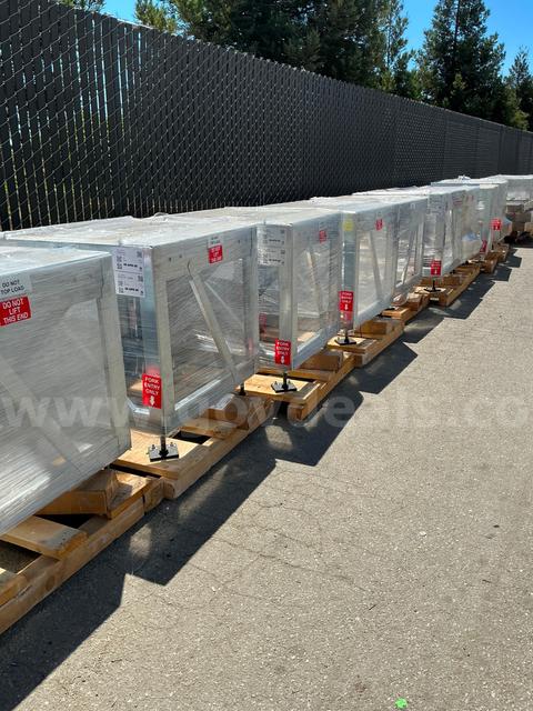 Lot of 10 Vertiv 569033G6 Industrial Floor Stand Frame Assemblies – New Surplus