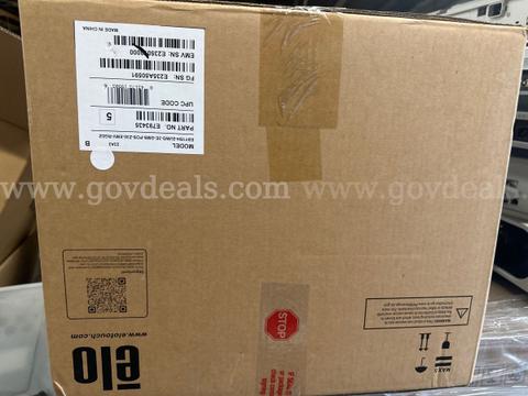 A lot of 100 ELO 15" AIO Point of Sale POS System ESY15I4-C