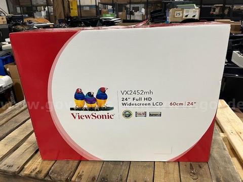 ViewSonic Monitor 24" (widescreen LCD)