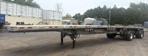 2019 MANAC DARKWING 48'  Full aluminium flatbed trailer (Mint condition) One own