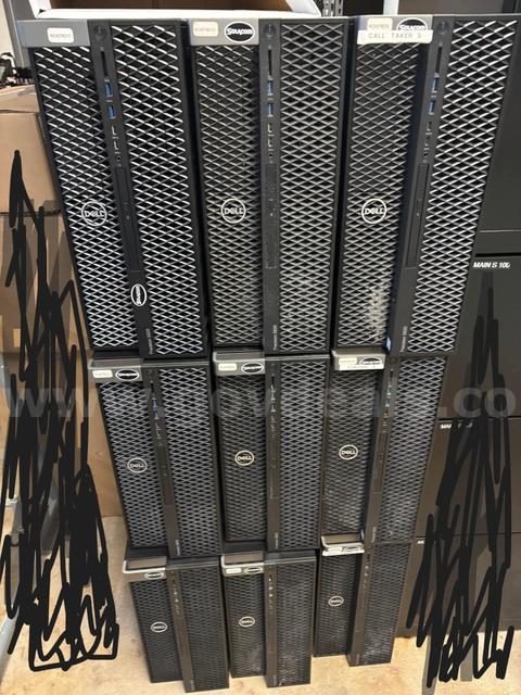 18 Dell PCs