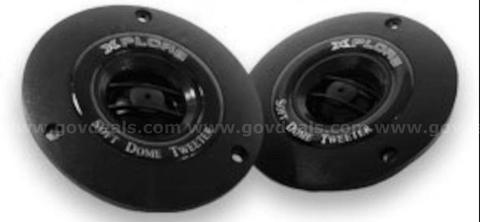LOT OF 10 - Xplore XR60 One inch Soft Dome Tweeters 1 inch Pair 250 watts