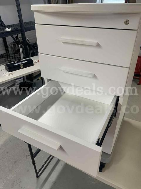 Paladin 4 drawer Medical Cart/Bedside table