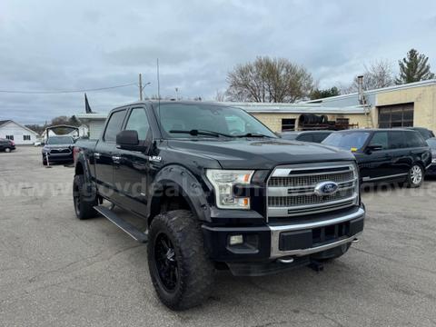 2015 Ford F-150 Platinum SuperCrew 5.5-ft. Bed 4WD