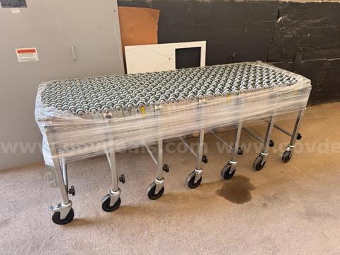FMH NestaFlex 226 Flexible Expandable Gravity Skate Wheel Conveyor
