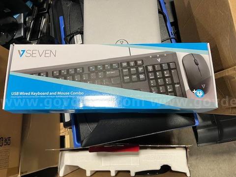 V7 Wired Keyboard and Mouse