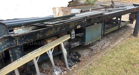 Non-operational  equipment approximately 3000 lbs sold as scrap metal