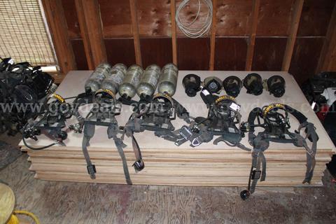 (5) MSA MMR/FIREHAWK 3000 UL SCBA