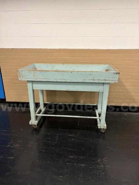 Wooden Rolling Table