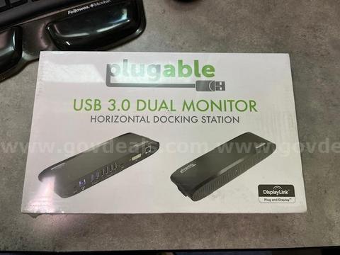 Plugable Dual Monitor docking station #5