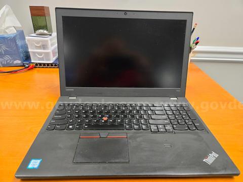 IT - Lot #658 - Lenovo P50s laptop