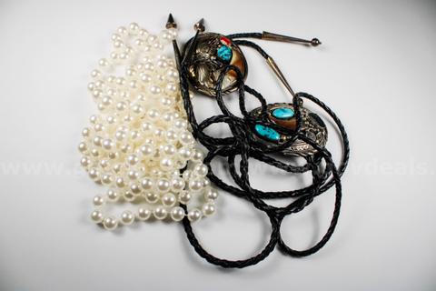 Sterling Silver Native American Bolos
