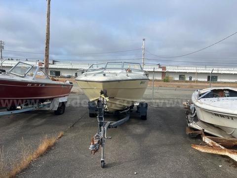 Reinell Boat with EZ Loader Trailer.