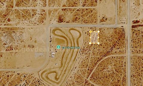 0.26 Acres of Desert Land in California City, CA