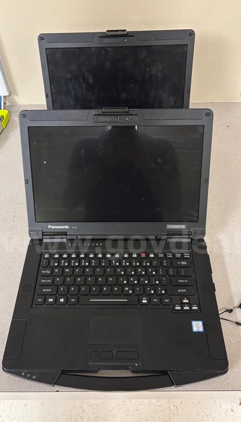 2x Panasonic Toughbook Laptop FZ-55