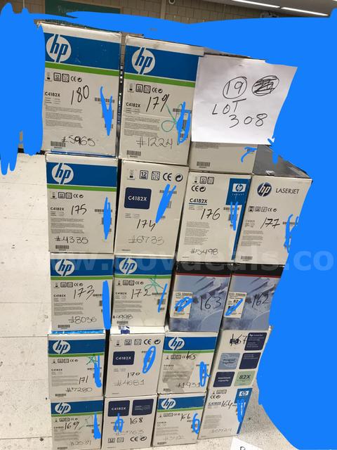 (19) Assorted HP Toner Cartridges 82XX