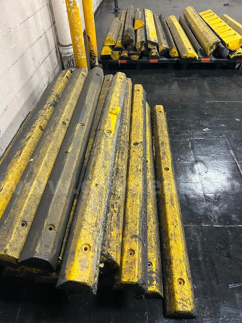 Wheel stop/curb Speed bumps (safety) for roads and parking lots approximately qty 30