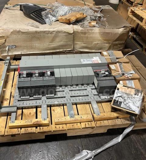 Lot of 5 Panelboards and Circuit Breakers - 800 AMP