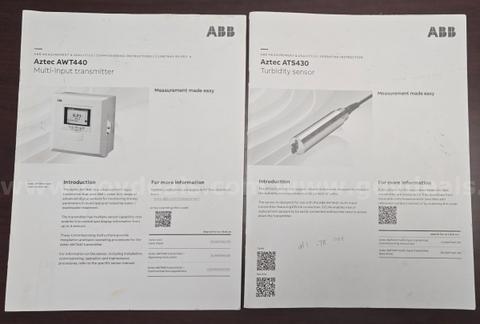 Aztec AWT440 Multi-input transmitter & ATS430 Turbidity and Total Suspended Solids (TSS) Sensor