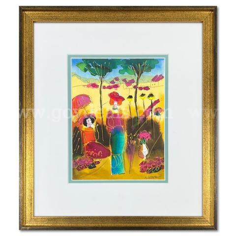 Moshe Leider, "Untitled" Original Fine Art