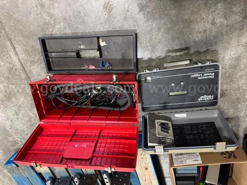 Rustrak Ranger Harmonic Power Logger 1250 w/cords and extra Clamp